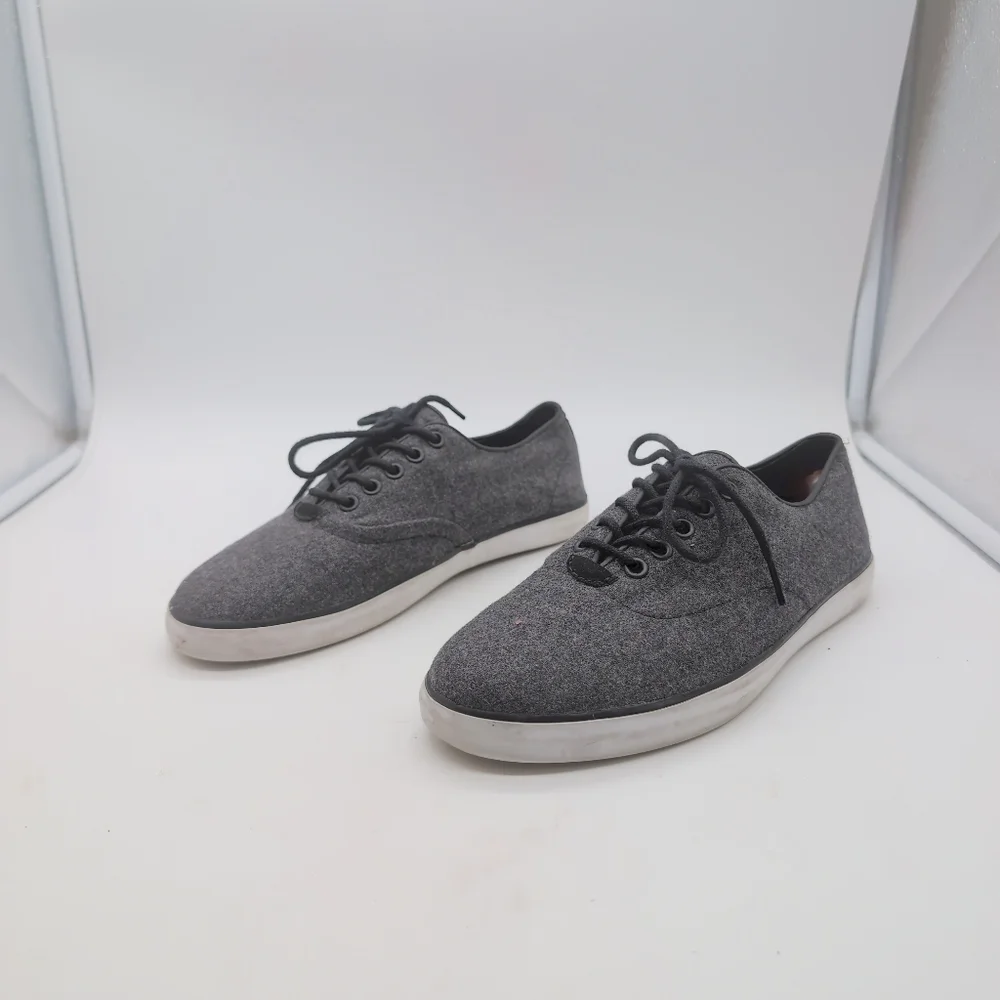Vans OTW sz 8 Gray Wool Sneakers Stylish Comfort
